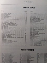 General Motors GM Detroit V 53 Engine Parts Catalog Manual Diesel 8v-53 6v-53