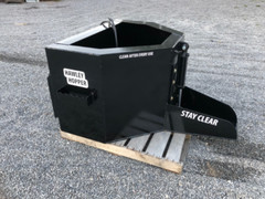 Skid Steer 3/4 Yard Concrete Hopper – Cement Bucket – Heavy Duty Built To Last