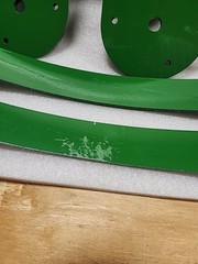 John Deere BLV10895 Front Fender Kit NEW OEM