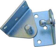 Large Inside Mount Angled Lift Support Bracket – Zinc Plated 10 Gauge Steel -…
