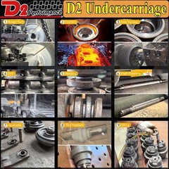Front Track Idler Fit Takeuchi TB145 Excavator Undercarriage Heavy Duty