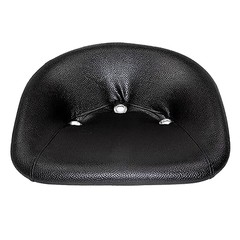 Tractor Seat, Black Padded Pan Style – 3 Holes, 2 Bolt 469-200001 2420469-200001