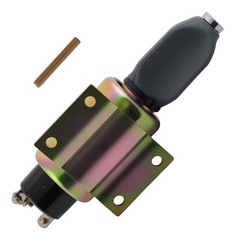 12V Fuel Shut Off Solenoid for 2001-12E2U1B1S1A For Woodward lift 3 Terminals