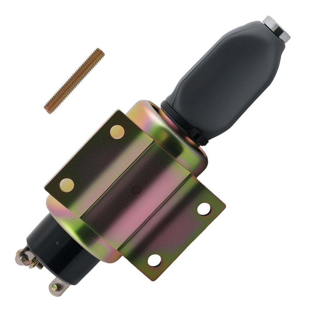 12V Fuel Shut Off Solenoid for 2001-12E2U1B1S1A For Woodward lift 3 Terminals