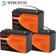 36V 100Ah Lithium Battery LiFePO4 Deep Cycle For RV Golf Cart 3 Group 12V 100Ah