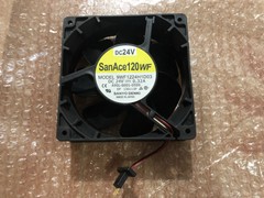 1PCS 9WF1224H1D03 24V 0.32A DENKI FAN SAN ACE 120 3PIN #98/7