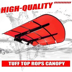 Red Tractor Canopy Tuff Top Type 48″ x 52″ For 2″x2″ & 2″x3″ ROPS Mower Roof Kit