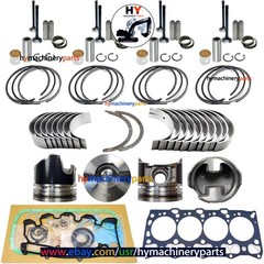 4LE2 Overhaul Rebuild Kit For Isuzu Case 4LE2-DI 4LE2 CX75 CX80 8-97232-604-0