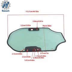 345-6230 3456230 CA3456230 Cab Door Glass For Caterpillar 226D 242D 297D 299D2