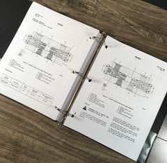 IH Dresser TD8G 125G Crawler Tractor Service Parts Manual Set 9501-Up Book D240T