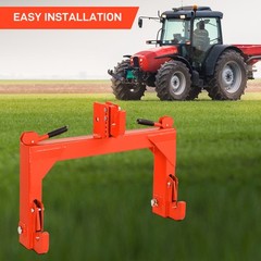 3 Point Quick Hitch Adapter Attach For Category 1 & 2 Cat 1 Cat2 Tractor 3000lb