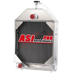 ASI 4 Row Aluminum Radiator For Tractor Case 580C 584C 585C 586C D89103 D77843
