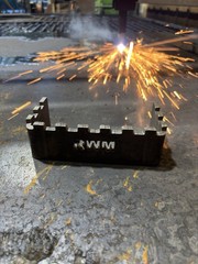 (2) RWM Universal Brand New Weld-On 3″x6″ Raw Steel Step 1/4″ Thick