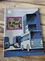 Cummins L10 260 240G Familiarization Shop Service Repair Manual Book Engine CNG
