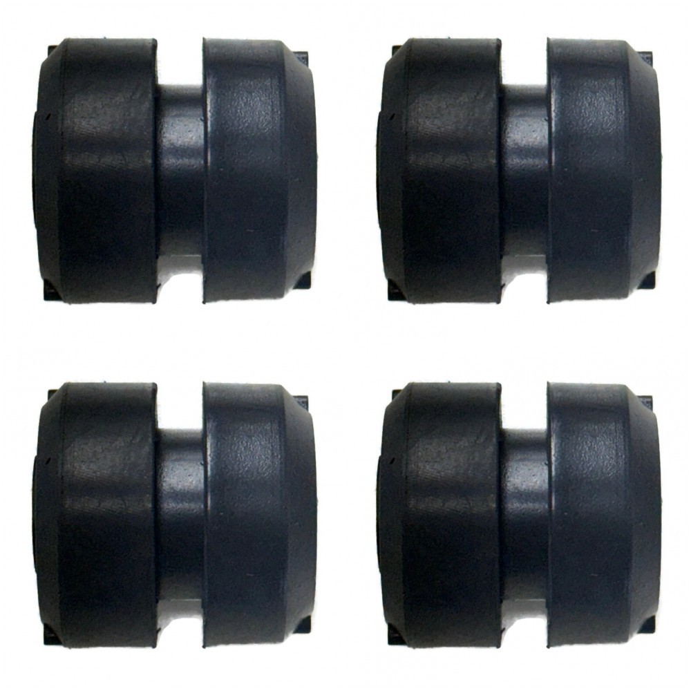 (4) Rubber Isolator Engine Mount for John Deere 6090 Engines 6090HF475 6090HF484
