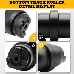 Track Bottom Roller For John Deere 26G 27C 27D 27ZTS 35C 35G 35D 27 ZTS 9237937