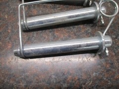 6 PC LOT PTO Lock Pin 1″ Diameter 5-1/2” Useable Length FREE SHIPPING