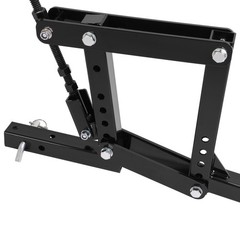 60″ 1 Point Hitch Adjustable Lift Landscape Rake For ATV UTV Gravel Lawn Tractor