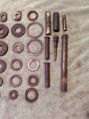 1965-1975 Ford 2000, 3000 tractor miscellaneous Washers, Shims and link…