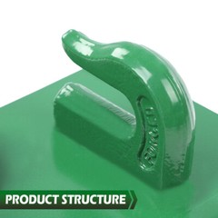 Bolt on Grab Hooks D Rings Fits John Deere Compact Tractor 1025R 2032R 3320