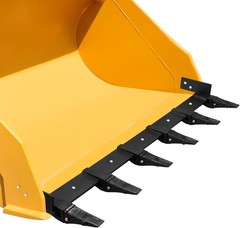 60″ Piranha Tooth Bar, Tractor Bucket Teeth Bar for Bucket 23TF Bolt on Bucket