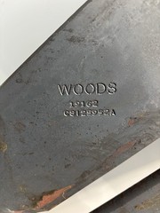 25″ OEM Woods 19162KT Batwing Brushbull Mower Rotary Cutter, 2 Blade Kit, 1916