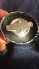 Show Quality Chrome 1965 Case 930 Comfort King Tracktor Gas Fuel Cap Vented.