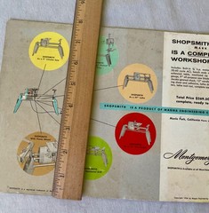 ShopSmith Montgomery Ward Manual 1954