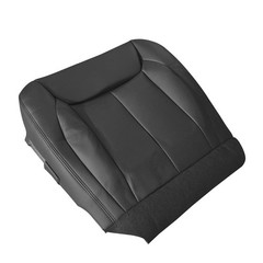 Driver Side Bottom Leather Seat Cover Black Perforated Cadillac DTS 2006-2011