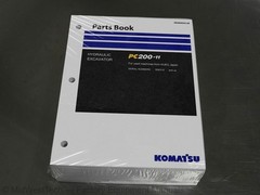 Komatsu PC200-11 KUEC Japan Hydraulic Excavator Parts Manual Catalog Book