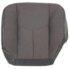 Driver Bottom Cloth Seat Cover Gray Foam 03-07 Silverado Sierra 1500 2500 3500