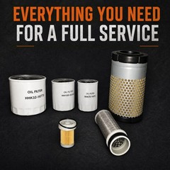 Complete Filter Service Kit 77700-08715 for Kubota RTV-X900