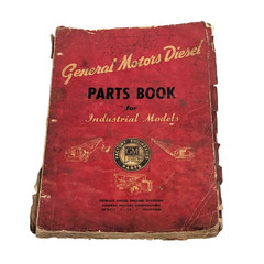 1948 General Motors Detriot Diesel Parts Book Manual for Industrial Models