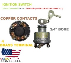 3327274 CLARK MICHIGAN LOADER IGNITION STARTER KEY SWITCH FORKLIFT VME011