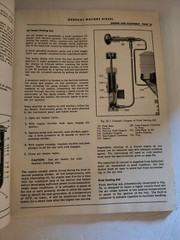 1958 G.M. Diesel Operators Manual Series 71 Engines!