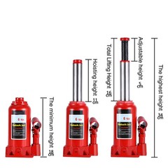 New 6T Heavy Duty Hydraulic Bottle Jack For Car Van Lifting