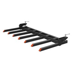 VEVOR 68.5″ Clamp on Debris Forks for Buckets 4560lb Load Heavy Duty Pallet Fork