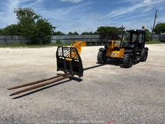 2023 JCB 505-20 TC 20′ 5,500 lbs Telescopic Reach Forklift Telehandler bidadoo