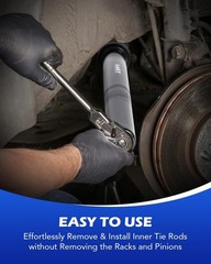 Inner Tie Rod Tool Kit, Inner Tie Rod Tool for Tie Rod black