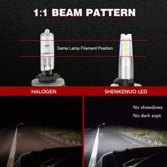 2 6000K BRIGHT LED bulbs For John Deere Tractor 4720, 2320, 2520, 2720, 3033R US