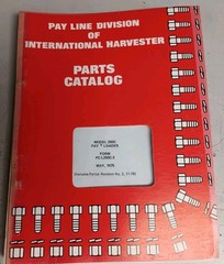 International Model 250C Loader Parts Catalog PC-L250C-3