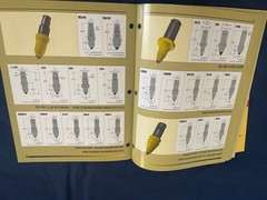 Kennametal Mining Product Catalog Brochure Lot Dealer Sales Pamphlet