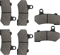 Front and Rear Brake Pads for Harley Road Glide 2008-2021, FLHX Street Glide 200
