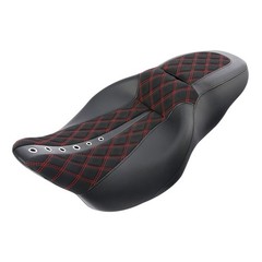 Driver Passenger One-Piece Seat Cushion For Touring 2009-2023