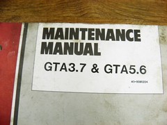 HERCULES GTA3.7 GTA5.6 MAINTENANCE MANUAL