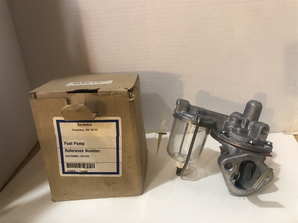 ATLANTIC Part # 1203-3006 / 3637338M91 FUEL LIFT PUMP / No Gaskets Fits: MF