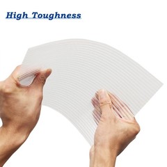 Bps 6Pcs 24 W X 48 L X 0.32 Polycarbonate Panels Waterproof Uv Protected