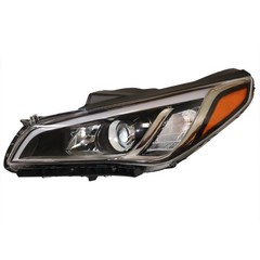 Halogen Headlights LH+RH for 2015-2017 Hyundai Sonata H1 High HB3 Low Beam