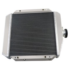 119621-44500 3-Row Full Aluminum Radiator for Yanmar 3TNE74 Diesel Silver