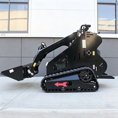 Mini Skid Steer Loader 13.5HP Rato Gas Engine Tracked Hydraulic for Farm Garden